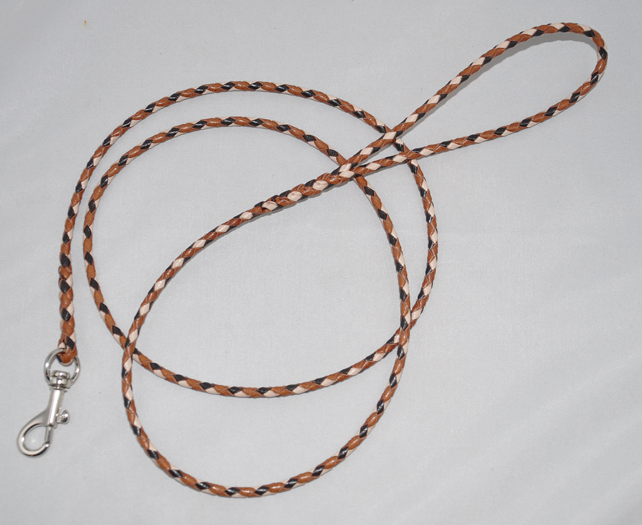  4 strands - hazel, dark brown and natural tan 
